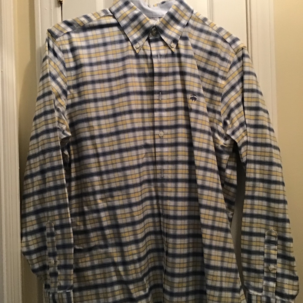 Brooks Brothers Long Sleeve Plaid  Shirt